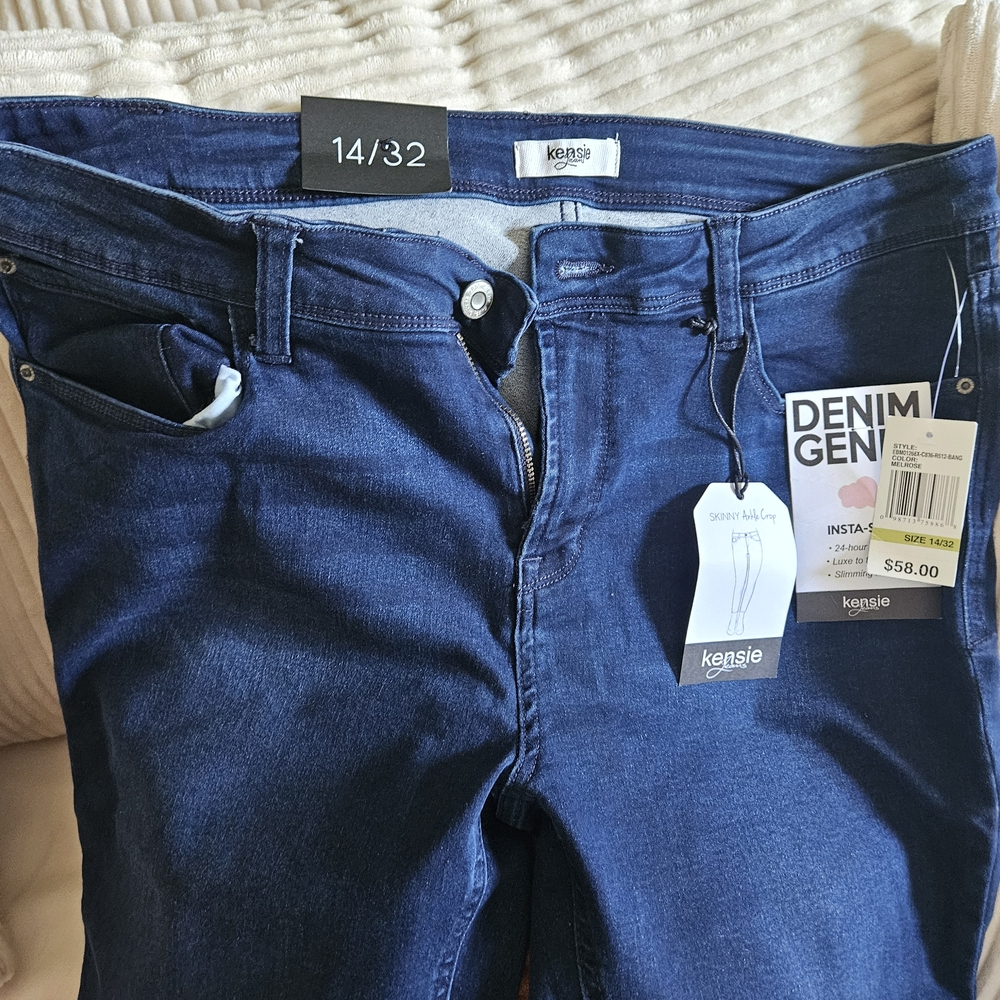 Kensie Dark Blue Skinny Jeans